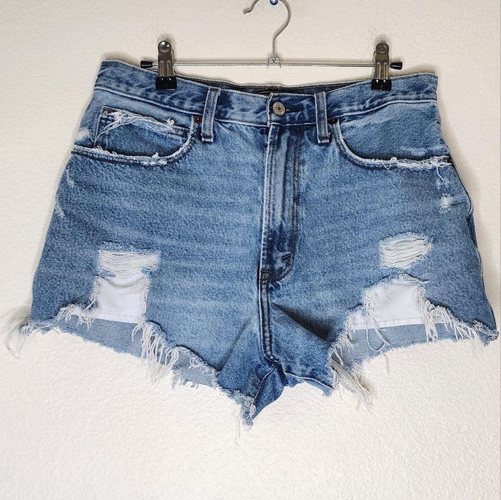 Abercrombie Natural Rise Shorts 10/30